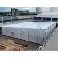 9mil White shrink wrap for boat and scaffolding