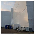 9mil White shrink wrap for boat and scaffolding