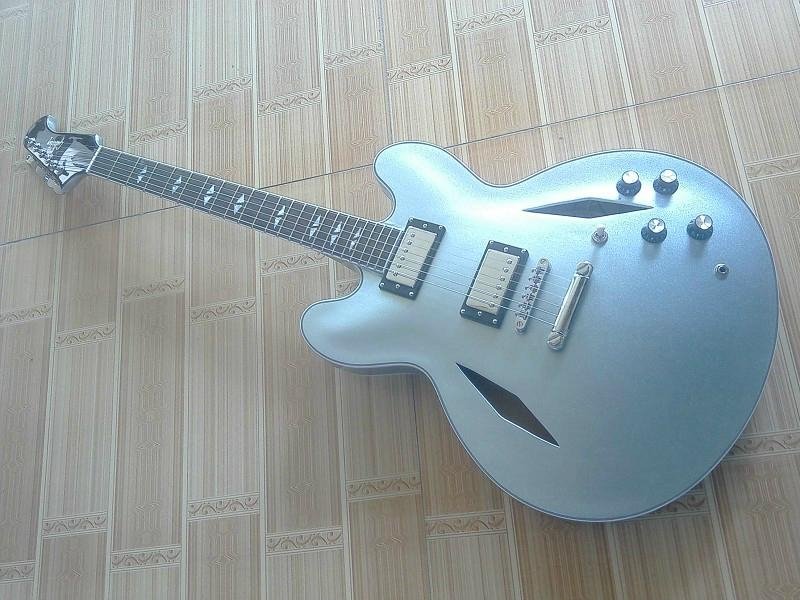 custom hollow body jazz guitar electric guitar 4