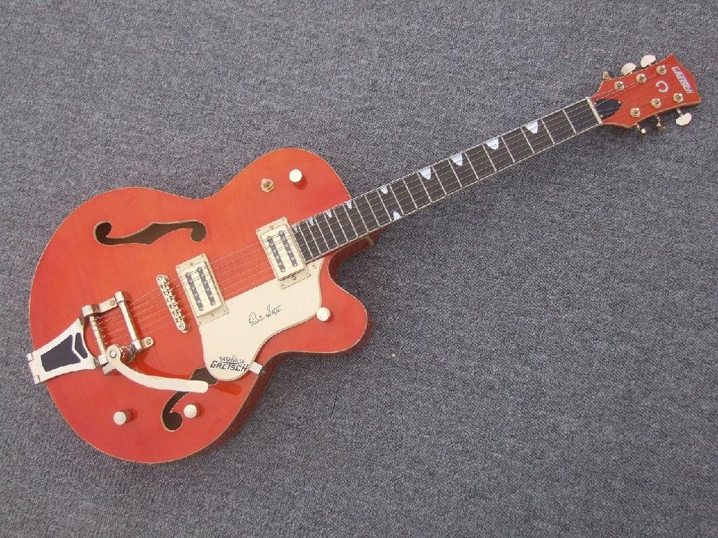 custom hollow body jazz guitar electric guitar 5