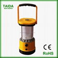 Rechargeable 2w/4w LED USB solar camping lantern 1