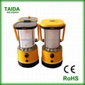 CE,Rohs LED solar camping lantern lamp with USB 1