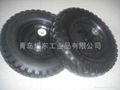 flat free pu foam wheel 3.25-8 4.00-8 pu foam tire 