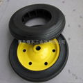 solid rubber wheel , wheelbarrow solid rubber tire  2