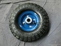 wheelbarrow pneumatic tire rubber wheel 4.10/3.50-4