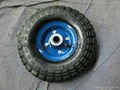 wheelbarrow pneumatic tire rubber wheel 4.10/3.50-4 3