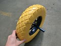 flat free pu foam wheel 3.25-8 4.00-8 pu