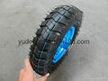 16 inch wheelbarrow rubber wheel 4.00-8 