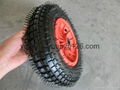 pneumatic wheel 3.50-8 air rubber wheel for wheelbarrow and tool cart  3