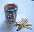 Three-color  toothpick 1