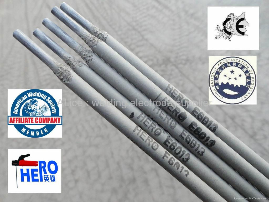 carbon welding electrode