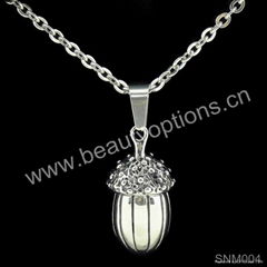 316L Stainless steel necklace with magnets