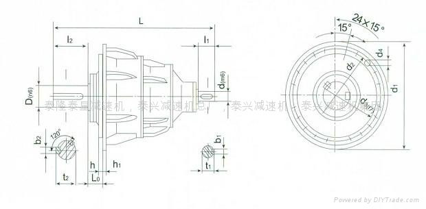 NBF355Planetary gear reducer