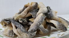 fried fish skin