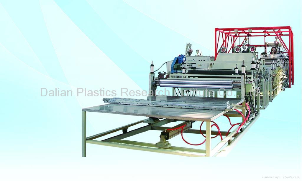 PP plastic honeycomb sheet machine 3