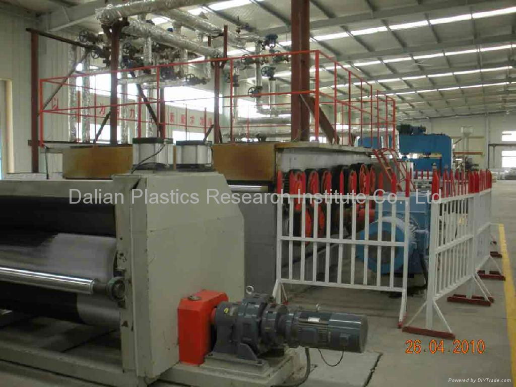 PP/PE塑料土工格栅生产线 5