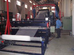 HDPE plastic geonet machine