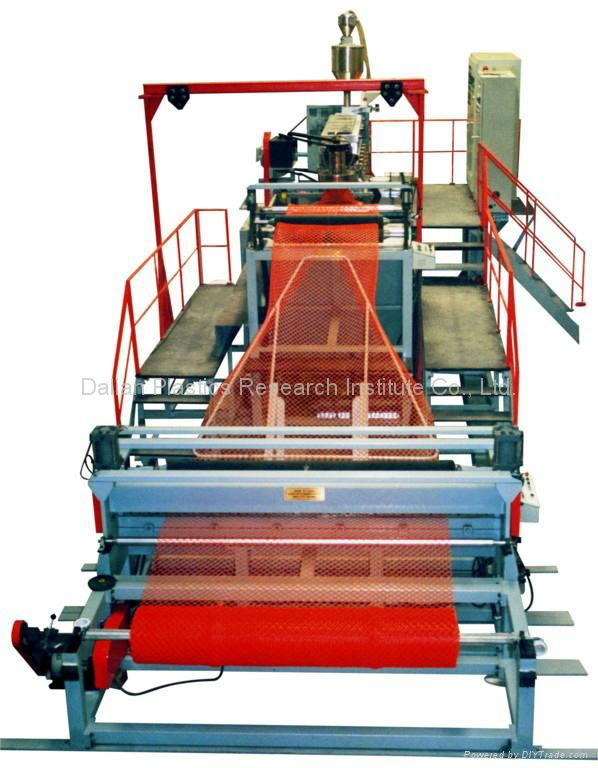 HDPE plastic geonet machine 4