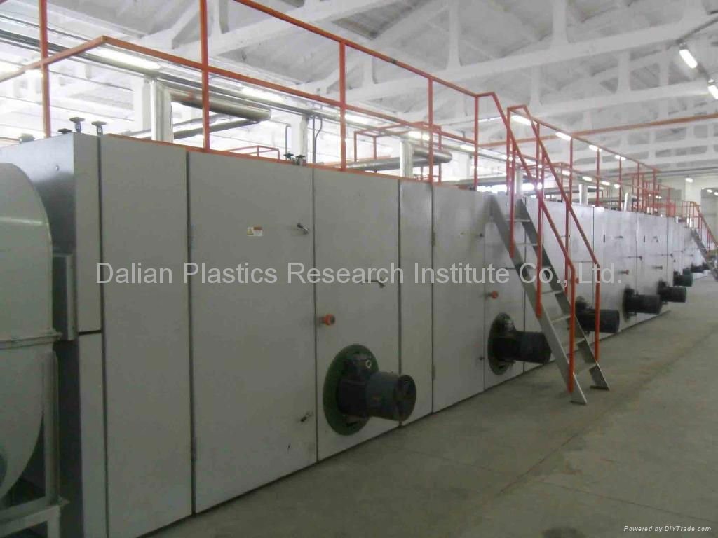 PP/PE plastic geogrid machine 