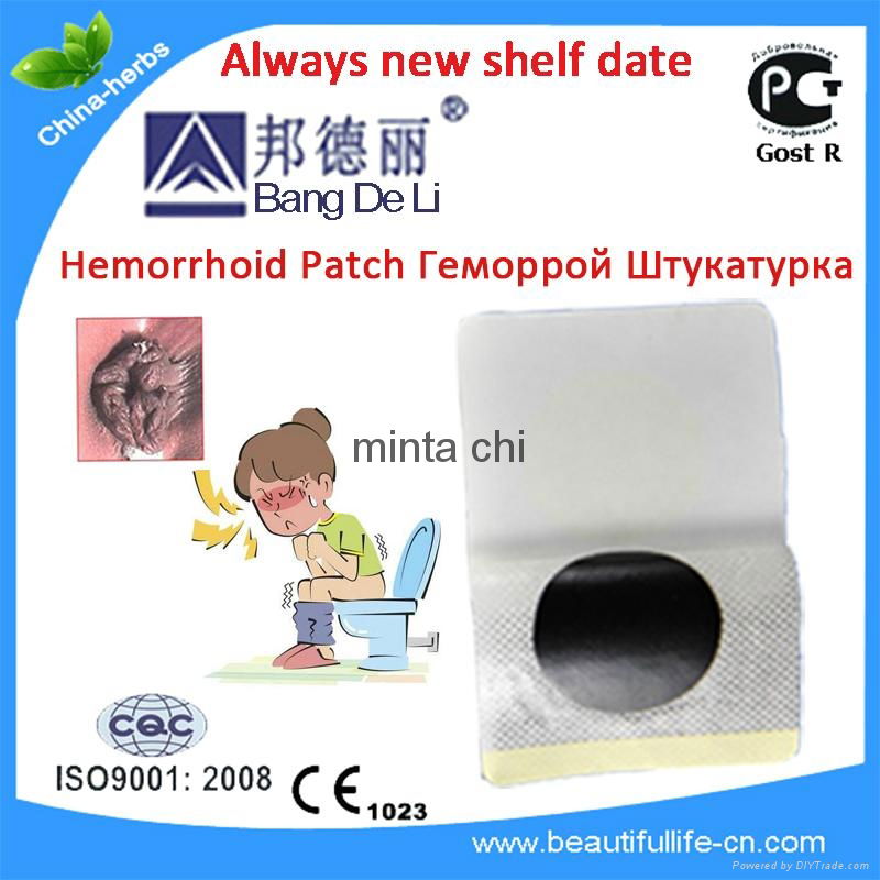 Anti hemorrhoid plaster herbal hemorrhoids patch for hemorrhoid treatment  3