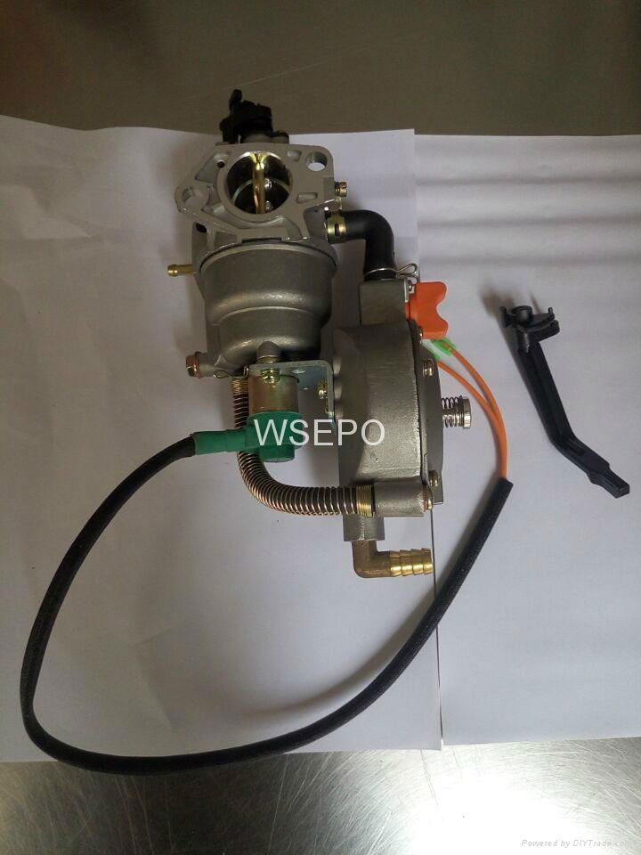multi-use(LPG/LNG/Propane/Gasoline)Carburetor fits GX390/GX420 5~8KW Generator 5