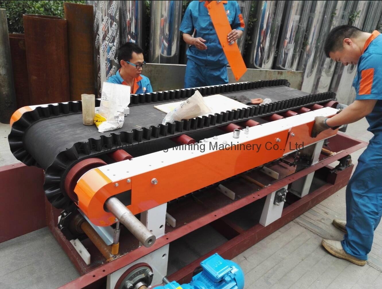 Rubber Conveyor Belt for Belt Weigh Feeder 2