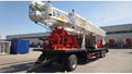 trailer mounted water well drilling rig 4