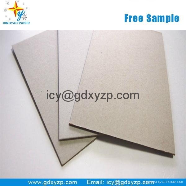 Gray Board Double Sided Grey Paper Board with Paper Factory Price 
