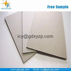 Gray Board Double Sided Grey Paper Board with Paper Factory Price