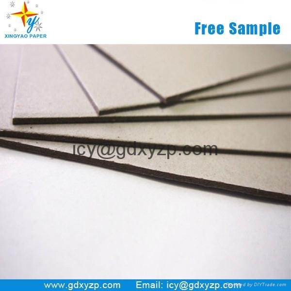 Gray Board Double Sided Grey Paper Board with Paper Factory Price  2