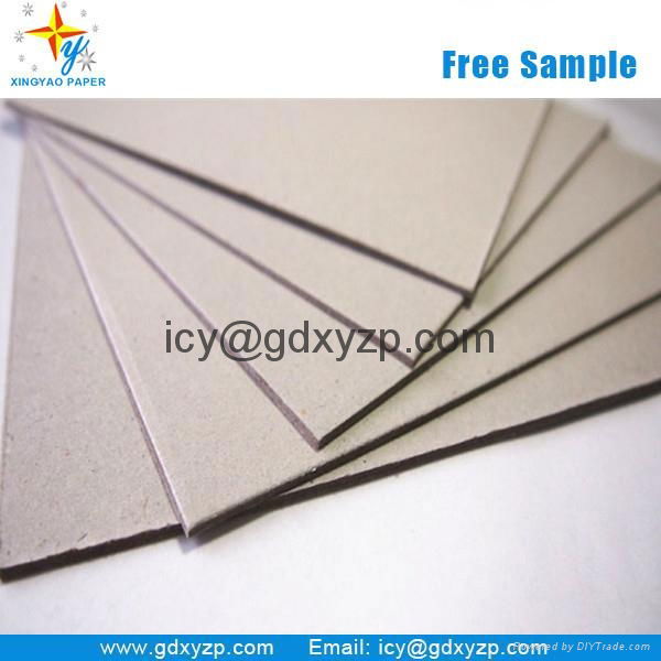 Gray Board Double Sided Grey Paper Board with Paper Factory Price  5