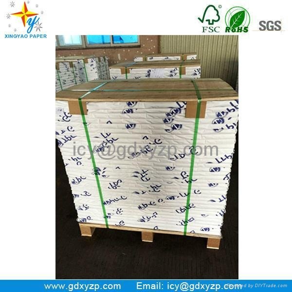Coated White Paper Board Art Paper  Wholesale 5