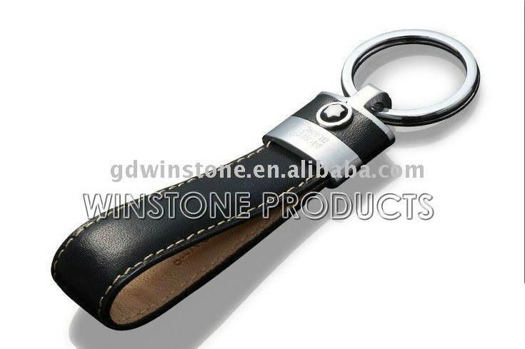 Metal Head Leather Keyholder