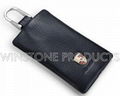 Car Logo Leather Key Bag  1