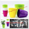 Injection flower pot mould