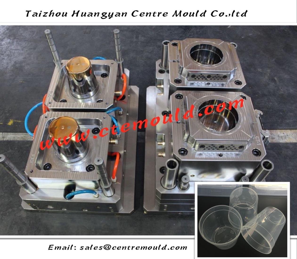 Thin wall container mould