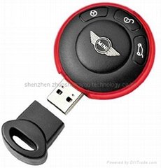 Mini cooper key usb flash drive