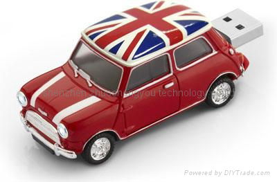 Mini car usb flash drive