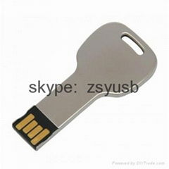 metal key usb flash drive