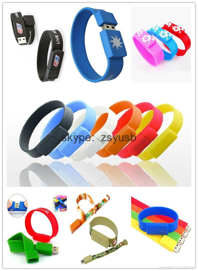 wristband usb flash driver 3