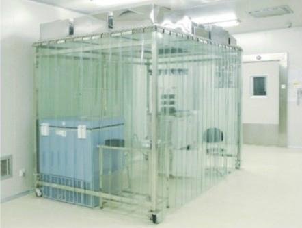 Class100 to 10000 Vertical Flow Modular Softwall Cleanrooms