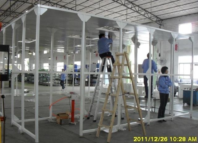 Class100 to 10000 Vertical Flow Modular Softwall Cleanrooms 2