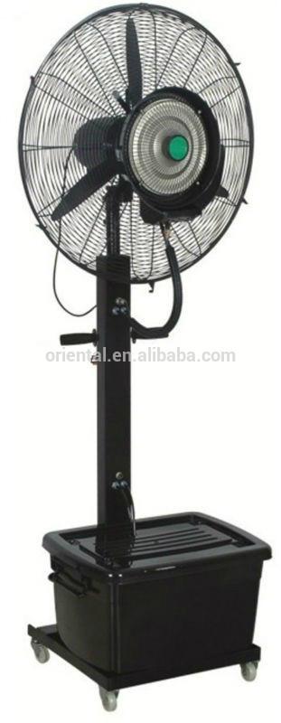 mist fan 26" industrial water mist fan, spray stand fan