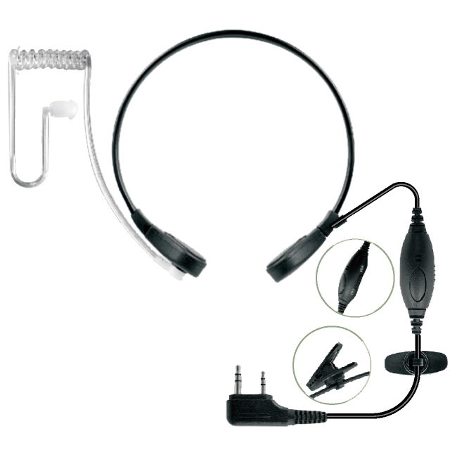 Two Way Radio Throat Control Kits TC-314 2