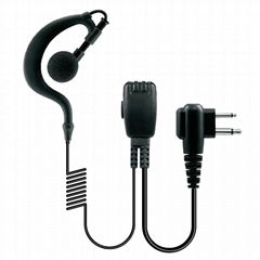 Soft Earhook Microphone For Two Way Radio TC-614