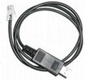 Programmablce cable for motorola radio TCP-M4083U 1