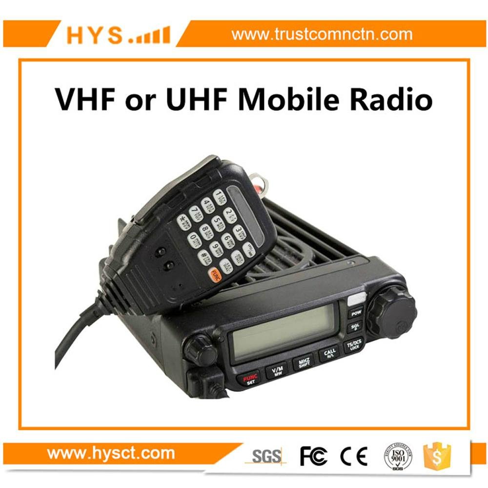 60W VHF,UHF Mobile Radio  TM-8600