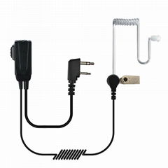 Transparent Tub Earphone For Two Way Radio  TC-801