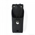 horse leather case belt loop & D ring for non keypad walkie talkie TCD-T102