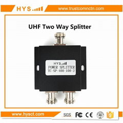 2Way 400-500MHZ Two Way Radio Repeater Power  Splitter TC-SP-400-100-2